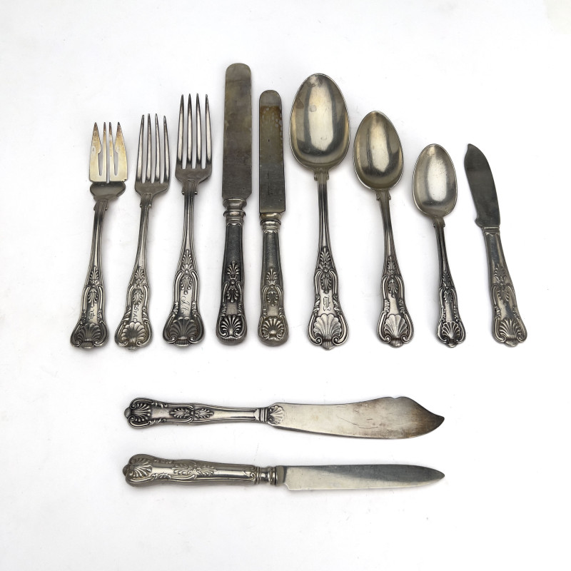 Gorham - Silver-Plated Flatware Service