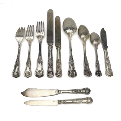 Gorham - Silver-Plated Flatware Service