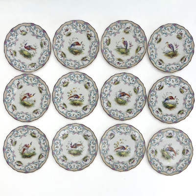 Royal Doulton Cabinet Plates for Tiffany