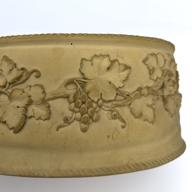 Wedgwood - A Relief-Molded Caneware Covered Vegetable Tureen