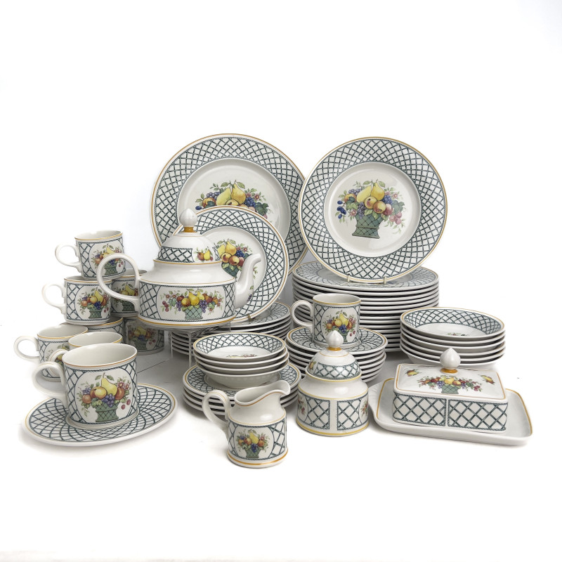 Villeroy &amp; Boch - A Partial Dinner Service in Basket Pattern