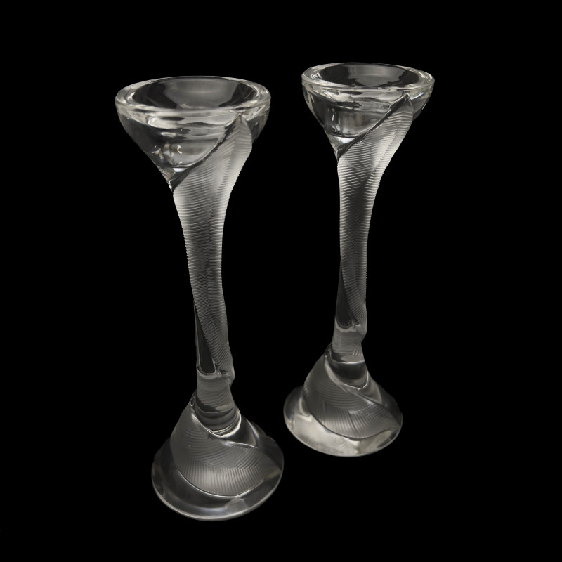 Four-Piece Crystal Tableware and Vanity Assortment
