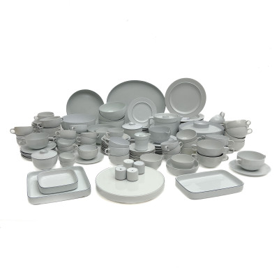 Image for Lot Royal Copenhagen - Earthenware Fajancel Dinner Service