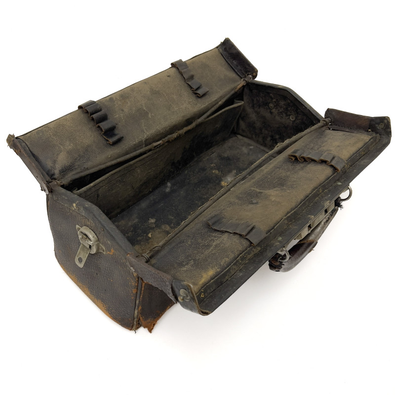 An Antique Physician's Traveling Apothecary Satchel and Medicine Kit