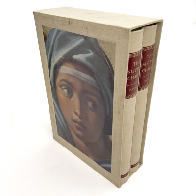 Image for Lot "The Sistine Chapel" Fine Art Two-Volume Book Set