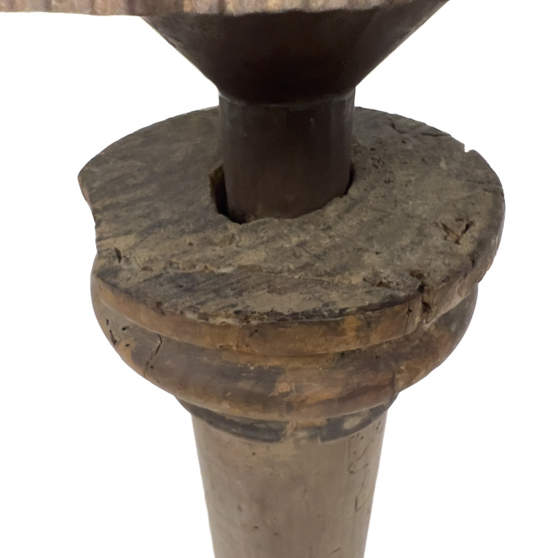A Gothic Revival Pressed Steel Floor Lamp