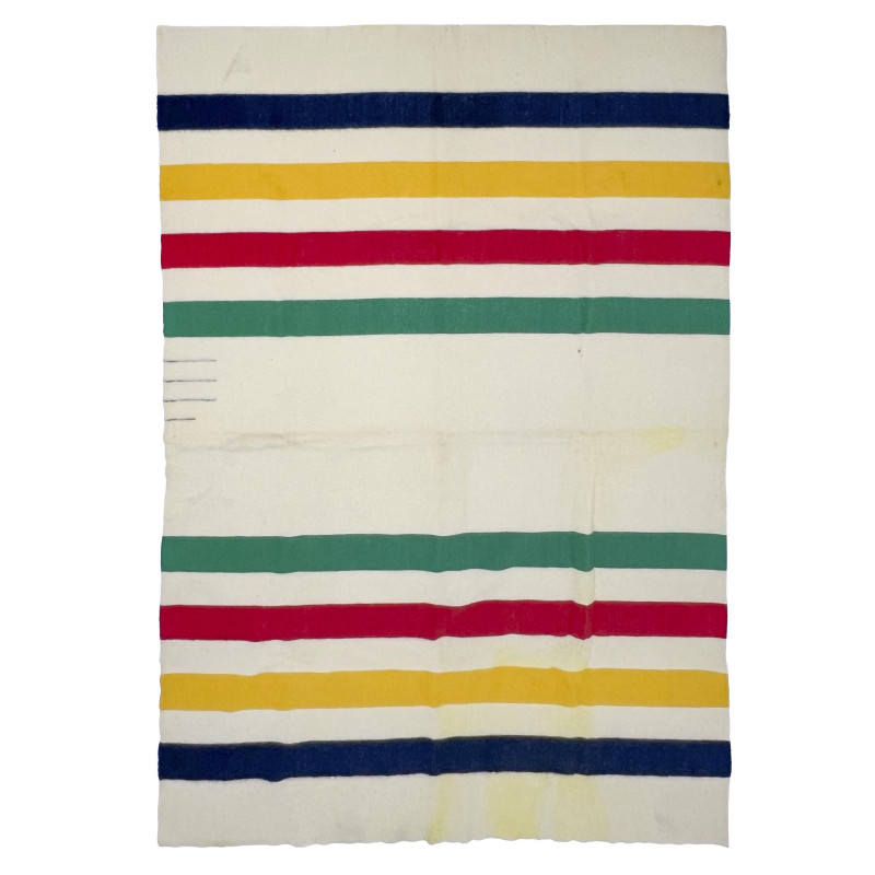 A Hudson's Bay Company 4-Point Wool Blanket