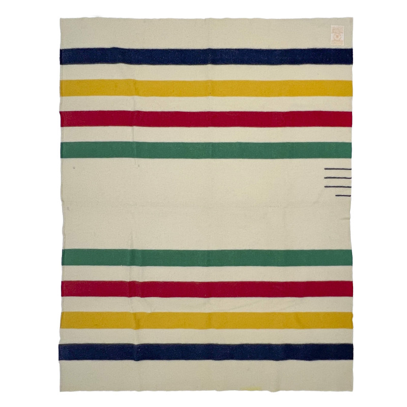 A Hudson's Bay Company 4-Point Wool Blanket