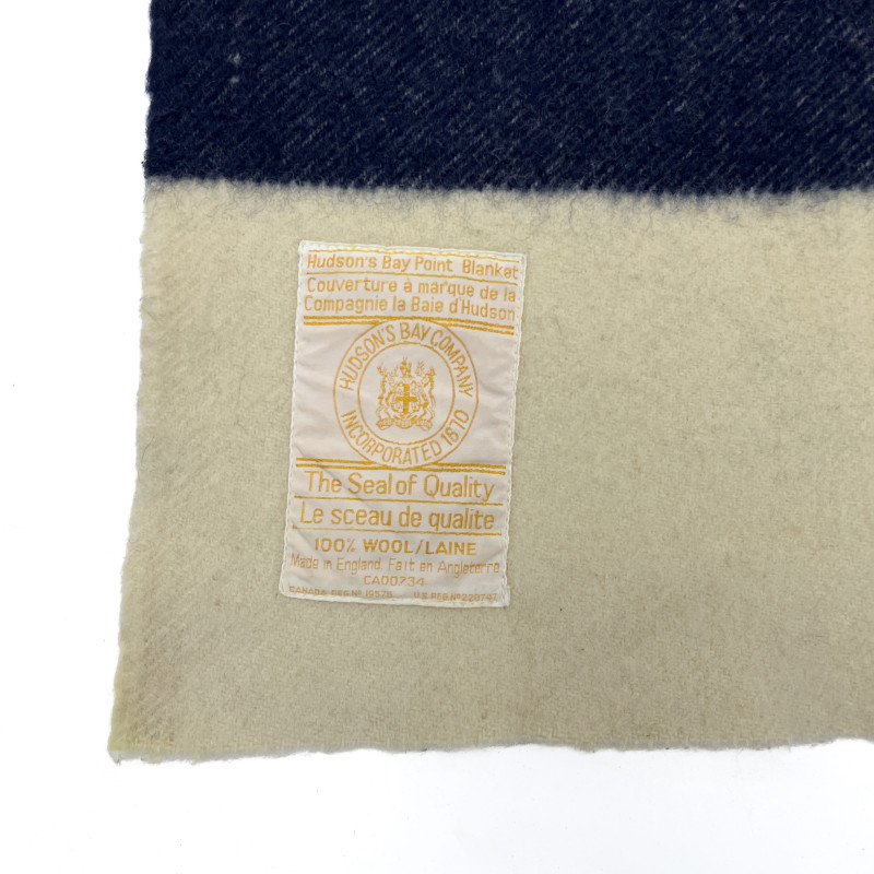 A Hudson's Bay Company 4-Point Wool Blanket
