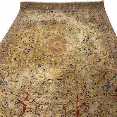 Large Turkish Oushak Rug