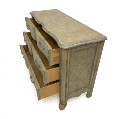 Baker - French Provincial Louis XV Style Painted Commode