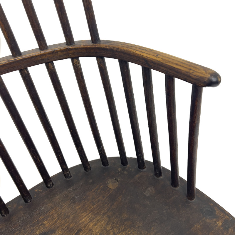 An Antique Comb-Back Windsor Armchair