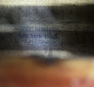 George Gemünder - An Historic 19th-Century Violin
