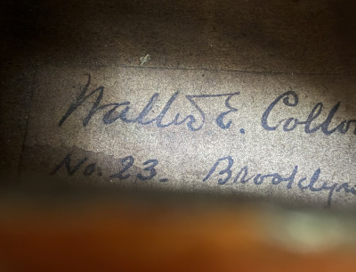 Walter Ewing Colton - An Exceptional 19th-Century Violin, No. 23