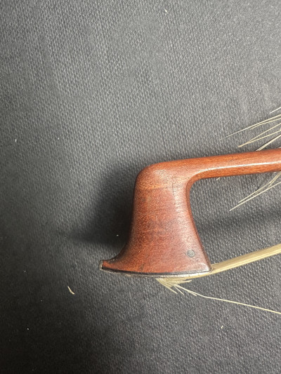 Three Violin Bows, One Stamped F.N. Voirin