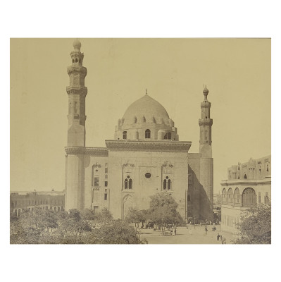 Image for Lot Jean-Pascal Sébah - Mosque Sultan Hassan, Cairo