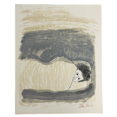 Image for Lot Ben Shahn - To Childhood Illness (from Rilke Portfolio)