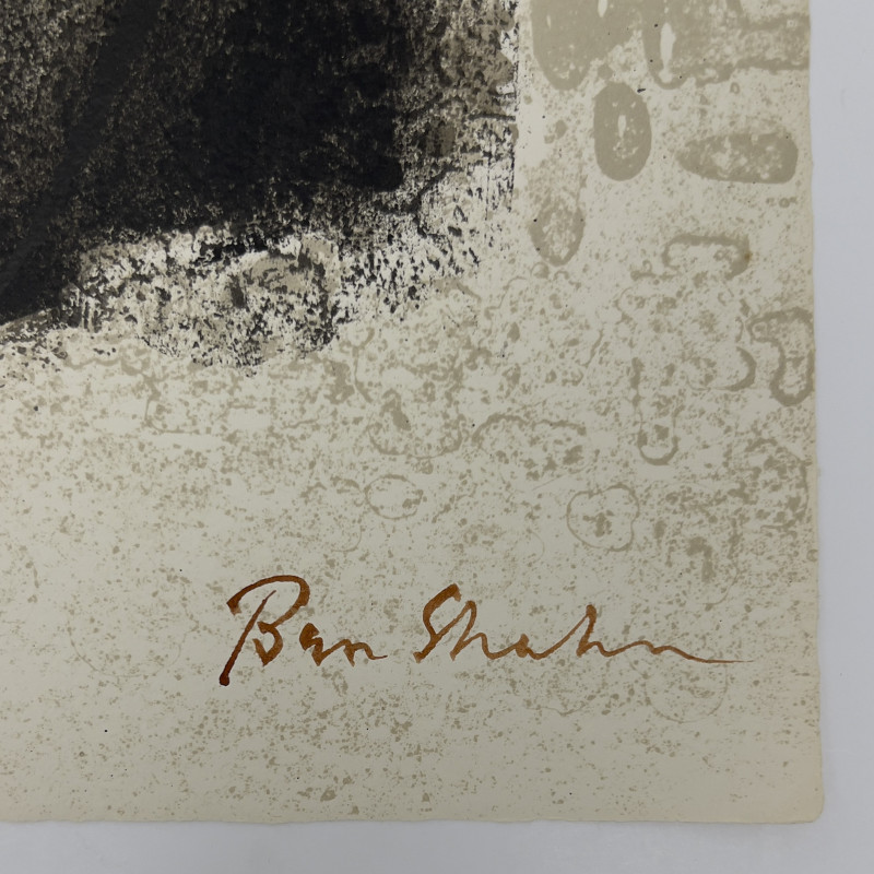 Ben Shahn - Beside the Dead (from Rilke Portfolio)