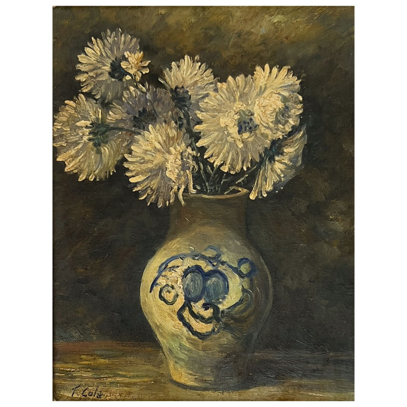 after George Hendrik Breitner - Ginger Pot with Anemones