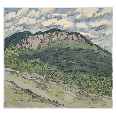Image for Lot Neil Welliver - Study No. 2 for Bald Rock