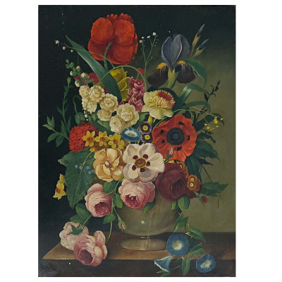 Image for Lot Oscar Robert Dogarth - Still Life with Spring Flowers