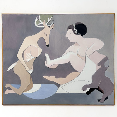 Image for Lot Leonard Alberts - Untitled (Diana and Actaeon)