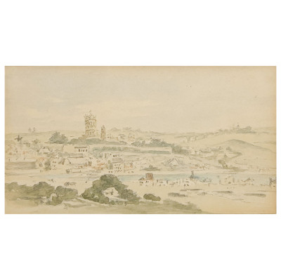 Image for Lot possibly Joseph Mallard William Turner - Boulogne Grand Vista from the South