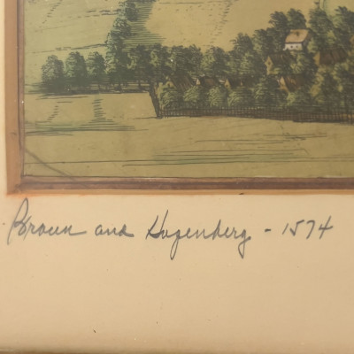 Georg Braun - Braun and Hogenberg, Kraków, Poland