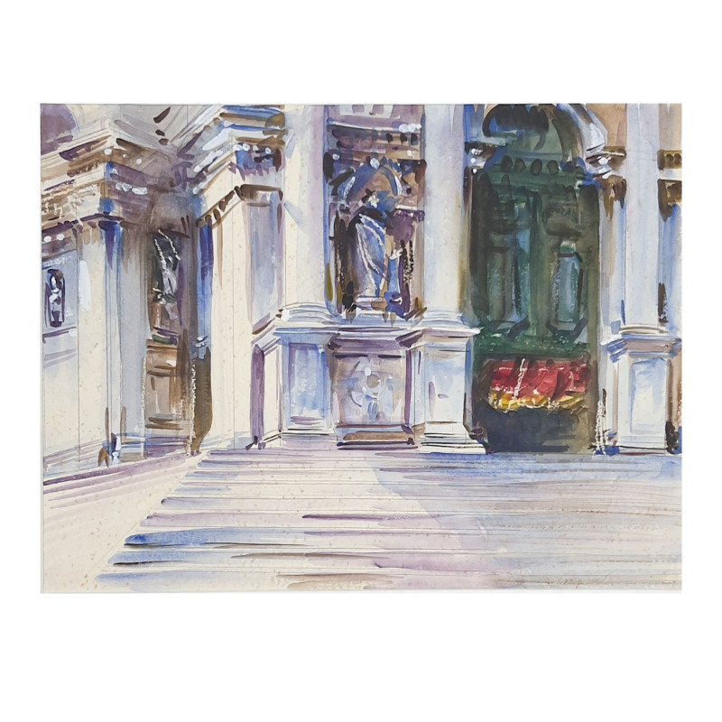 after John Singer Sargent - Santa Maria della Salute