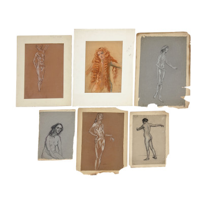 Image for Lot Arthur Bowen Davies - drawings