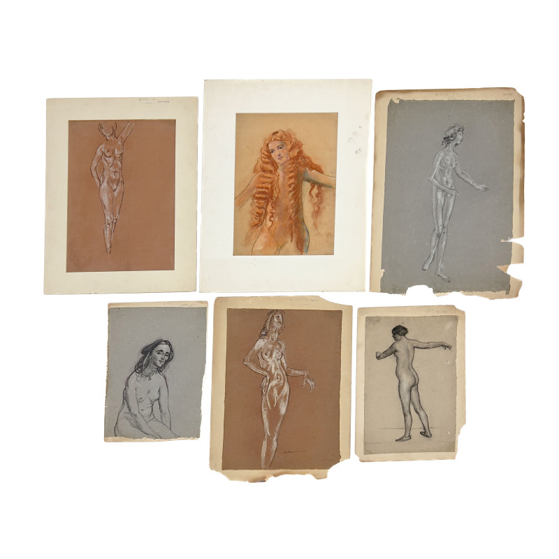 Arthur Bowen Davies - drawings