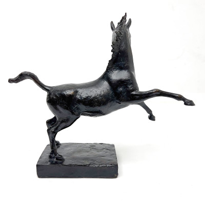Berthe Martinie - Une Cheval
