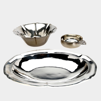 Image for Lot Group of Sterling Silver Tableware