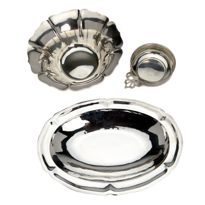 Group of Sterling Silver Tableware