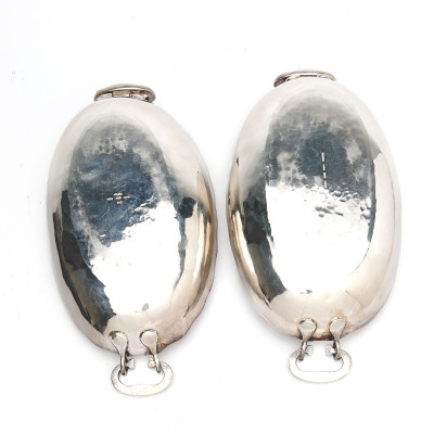Handmade Sterling Silver Serving Dishes, Casa Welsch, Peru