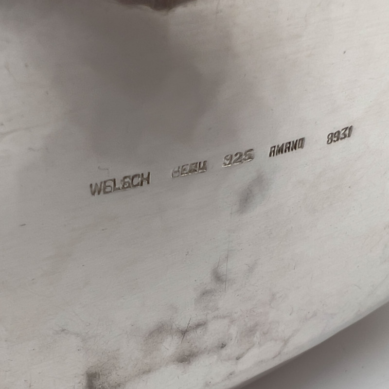 Handmade Sterling Silver Serving Dishes, Casa Welsch, Peru