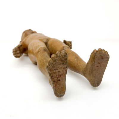 Carved Blonde Mahogany Artist’s Lay Figure