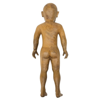 Carved Blonde Mahogany Artist’s Lay Figure