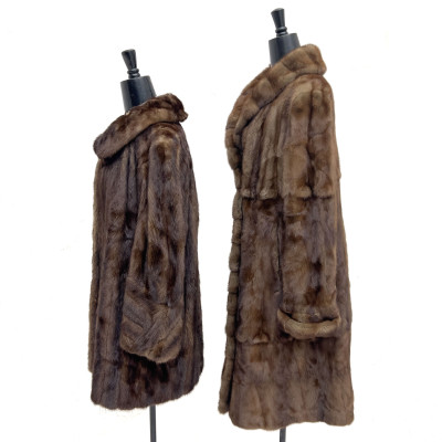 Two Mink Apparel Items, one Kahn and Pinto