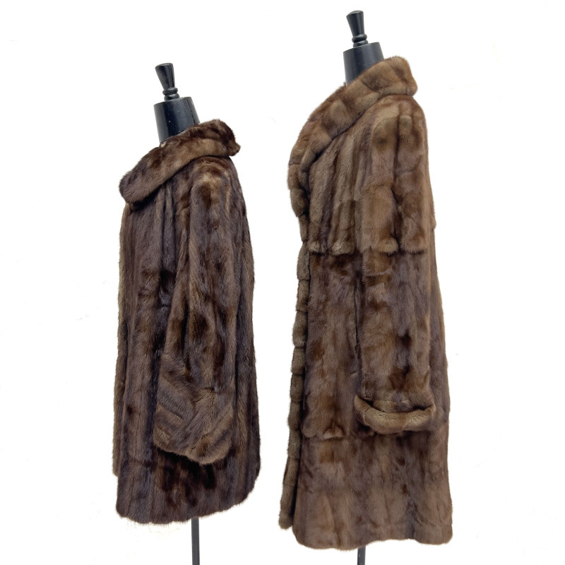 Two Mink Apparel Items, one Kahn and Pinto
