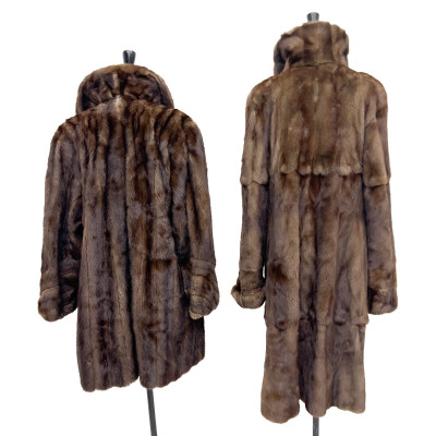 Two Mink Apparel Items, one Kahn and Pinto