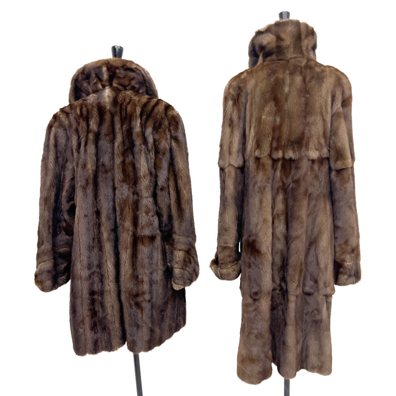 Two Mink Apparel Items, one Kahn and Pinto