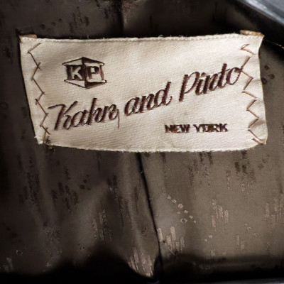 Two Mink Apparel Items, one Kahn and Pinto