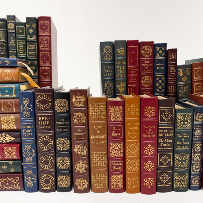 60+ Easton Press Leatherbound Books, Fiction and Literature