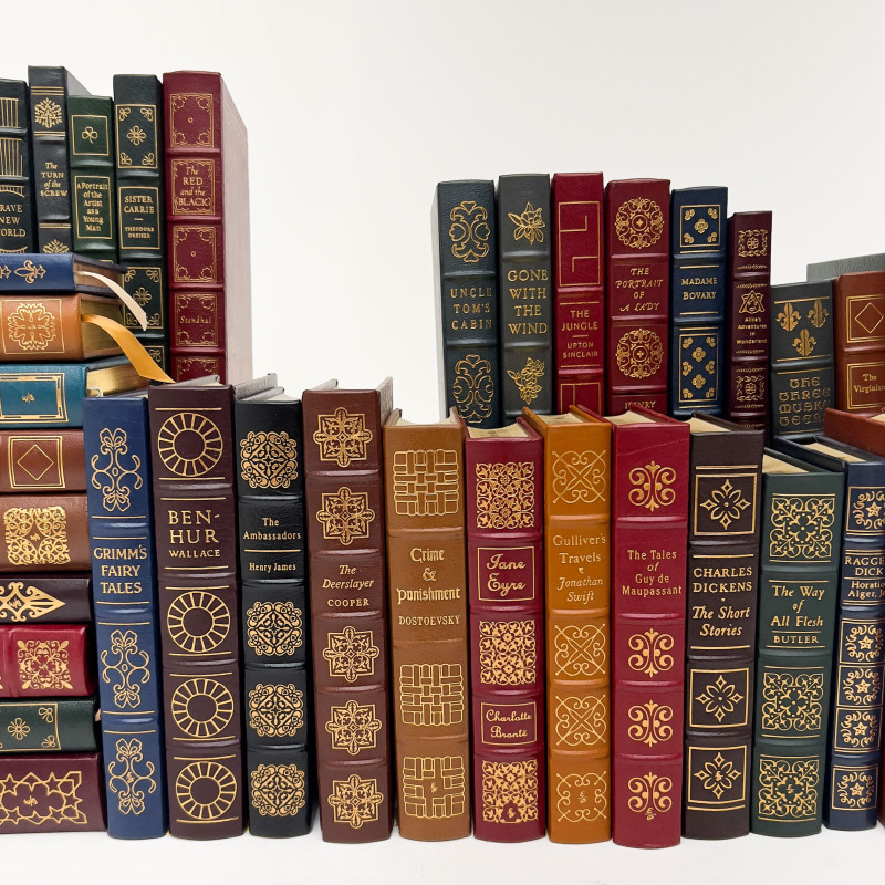 60+ Easton Press Leatherbound Books, Fiction and Literature