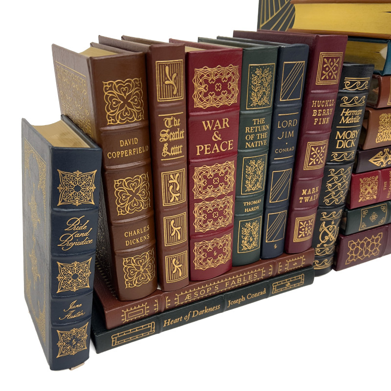 60+ Easton Press Leatherbound Books, Fiction and Literature