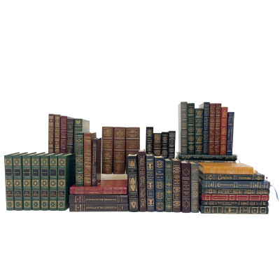 Image for Lot 50 Easton Press Leatherbound Library Volumes: Philosophy, History, Plays, Poetry, and Fishing