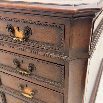 A Traditional Mahogany Partners Desk