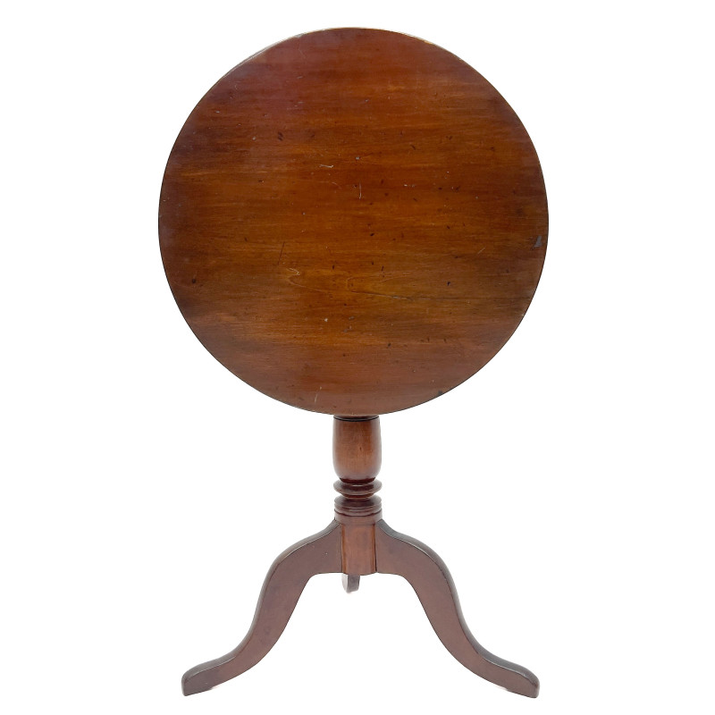 George III Style Mahogany Tripod Flip-Top Table