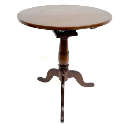 George III Style Mahogany Tripod Flip-Top Table